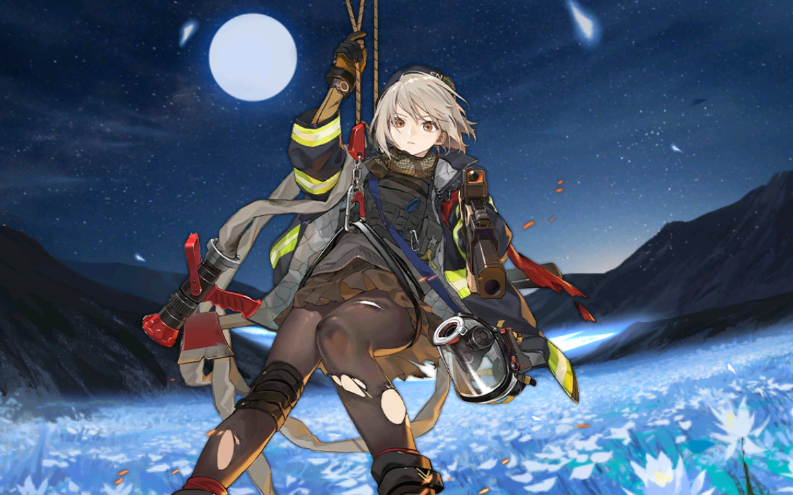 少女前线特工vector浴火凛风装扮预览