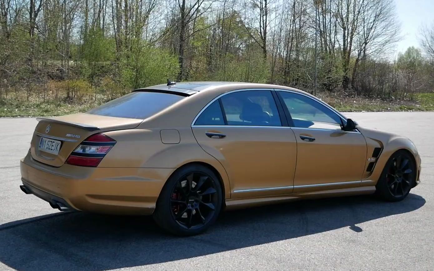 奔驰w221 s级 s63 amg 迪拜风格改装(无字幕)_哔哩哔哩_bilibili