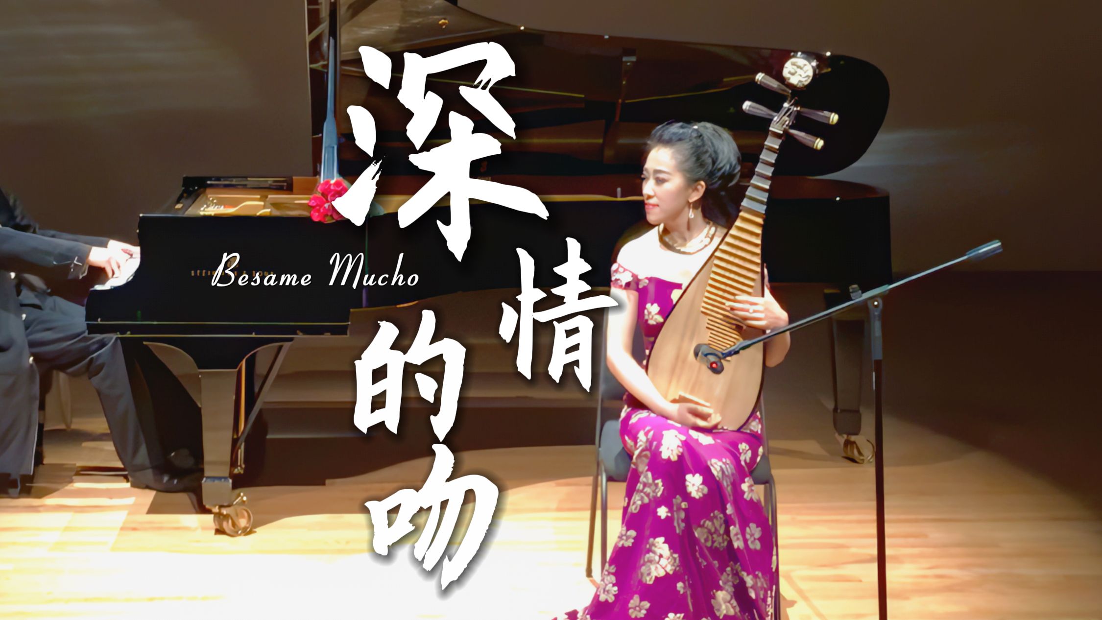 琵琶与钢琴《深情的吻》| 赵聪琵琶 | 墨西哥国家艺术中心音乐厅