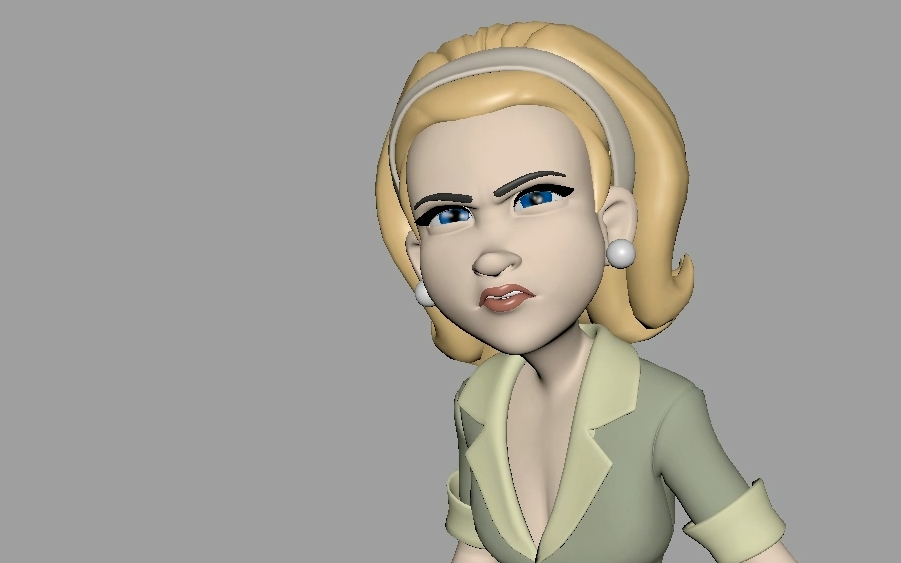 「maya动画师」角色表演 情绪 愤怒 单人对话 动画教程