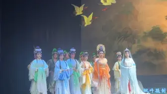 大型神话川剧《芙蓉花仙》谢幕、领衔主演：张燕、王子豪#传递戏曲文化