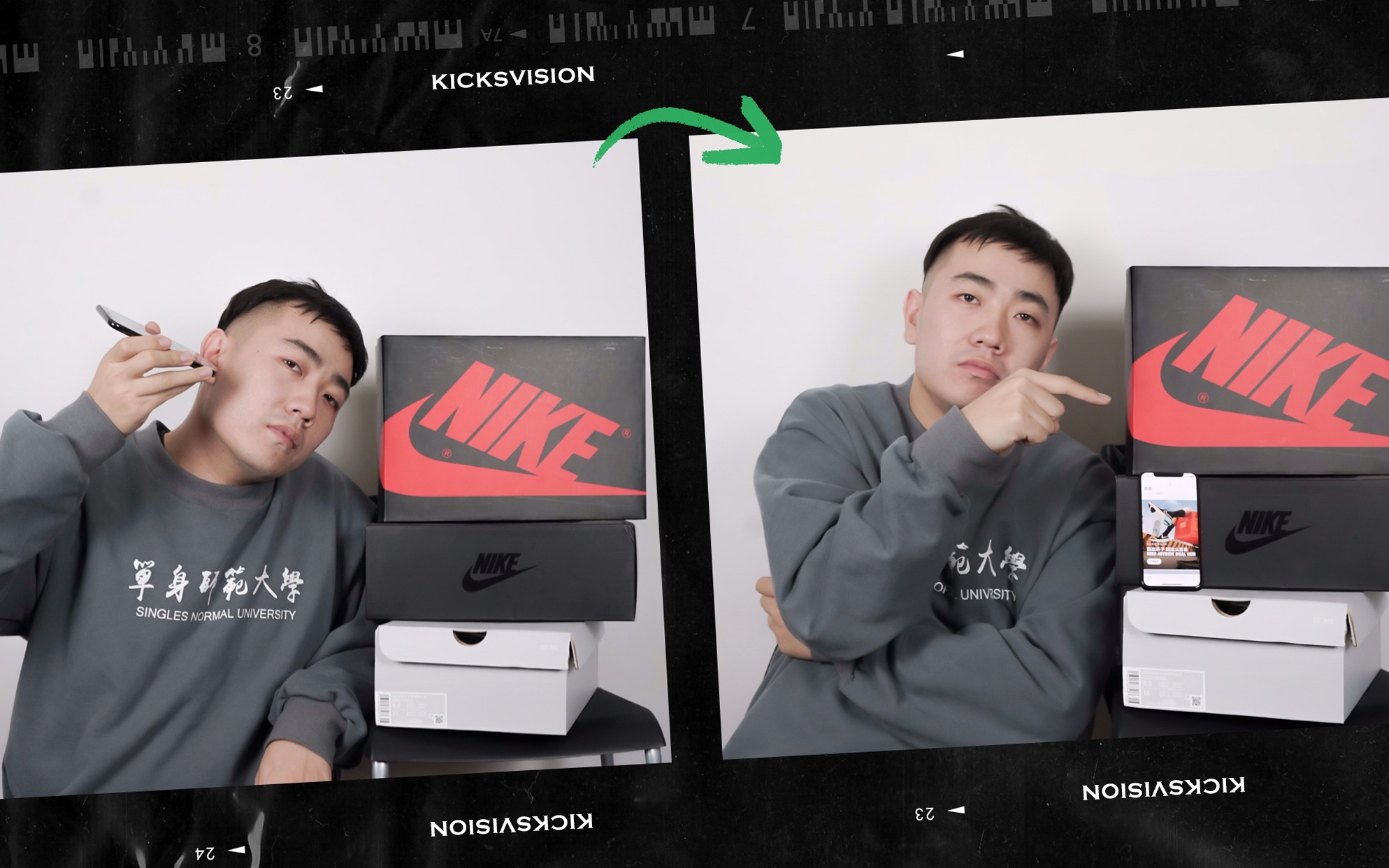 unbox// 这篇互动视频送给永远在snkrs上陪跑的你,经常中签的欧皇勿点