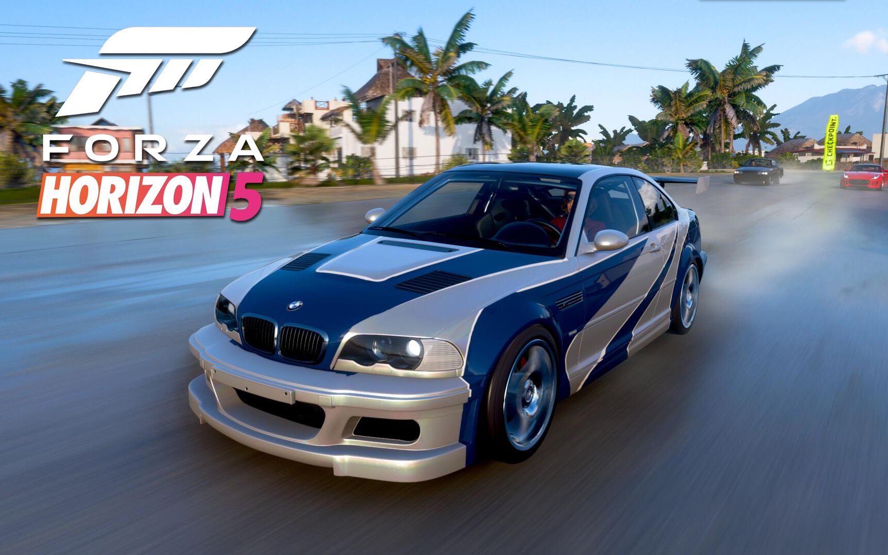 【极限竞速:地平线5】宝马m3-gtr 歌利亚环岛 自制极品9代劳模涂装