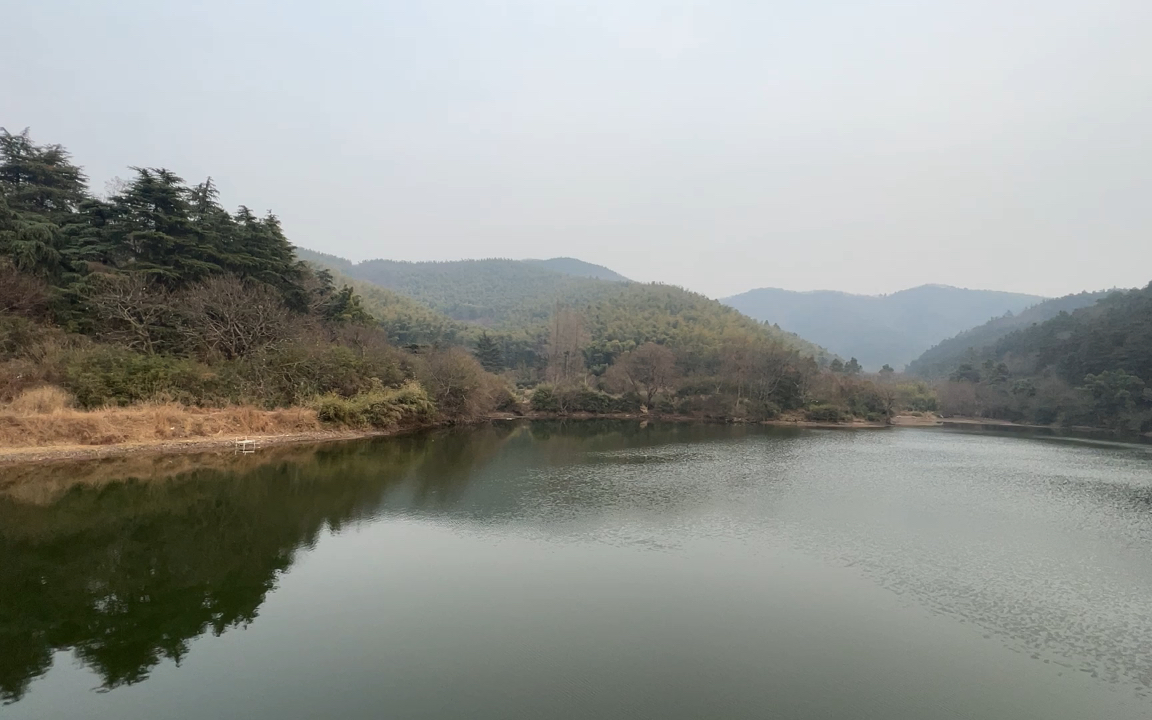 龙安水库的冬天景象_哔哩哔哩_bilibili