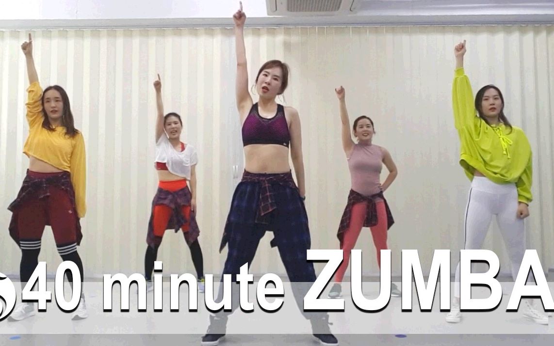 [图]尊巴高手Sunny Sunny Funny Fitness | 笑笑姐姐 尊巴 | 40分 尊巴 | 40 minute Zumba | 舞蹈