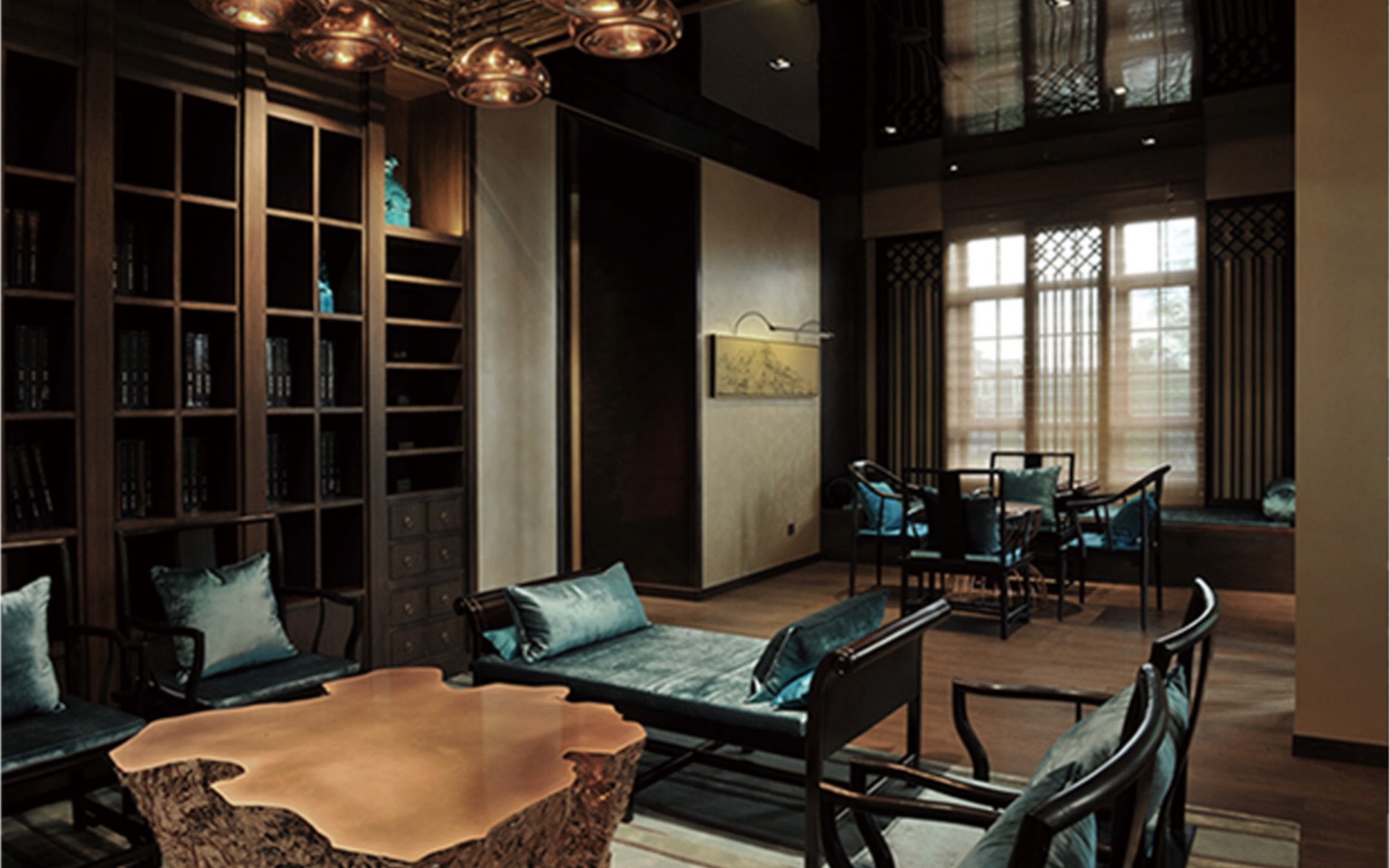 古典中式风格私人会所装修设计-多赫建筑