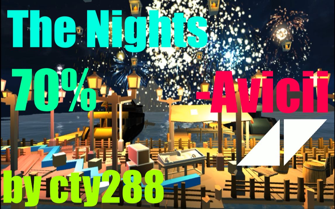 [图][视觉盛宴]跳舞的线饭制The Nights-Avicii 70%-永不消逝的夜晚-附mv对比