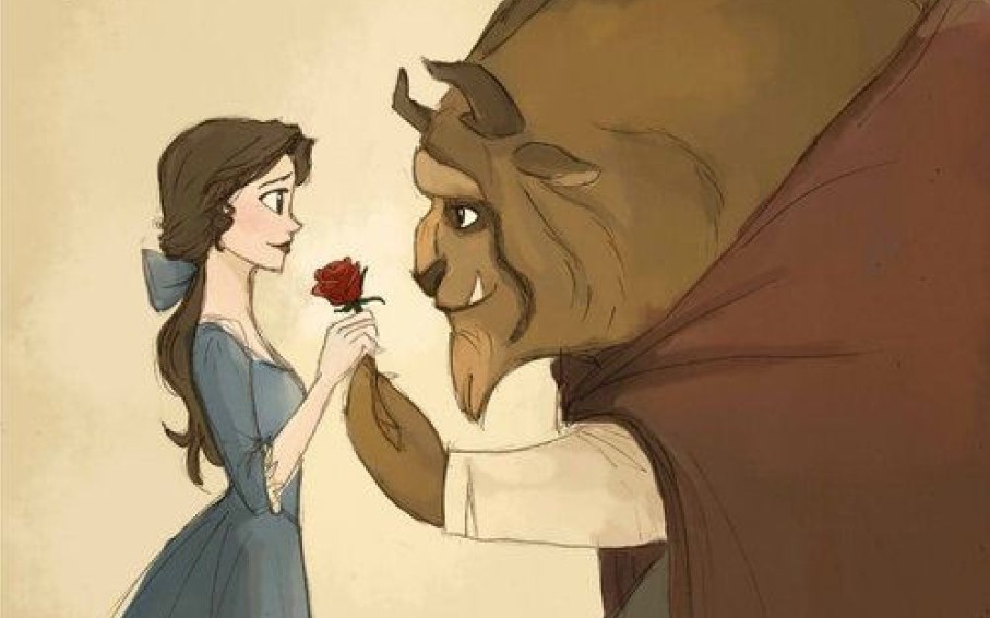 [图]【英文原版安徒生&格林童话配字幕】Beauty and the Beast Story