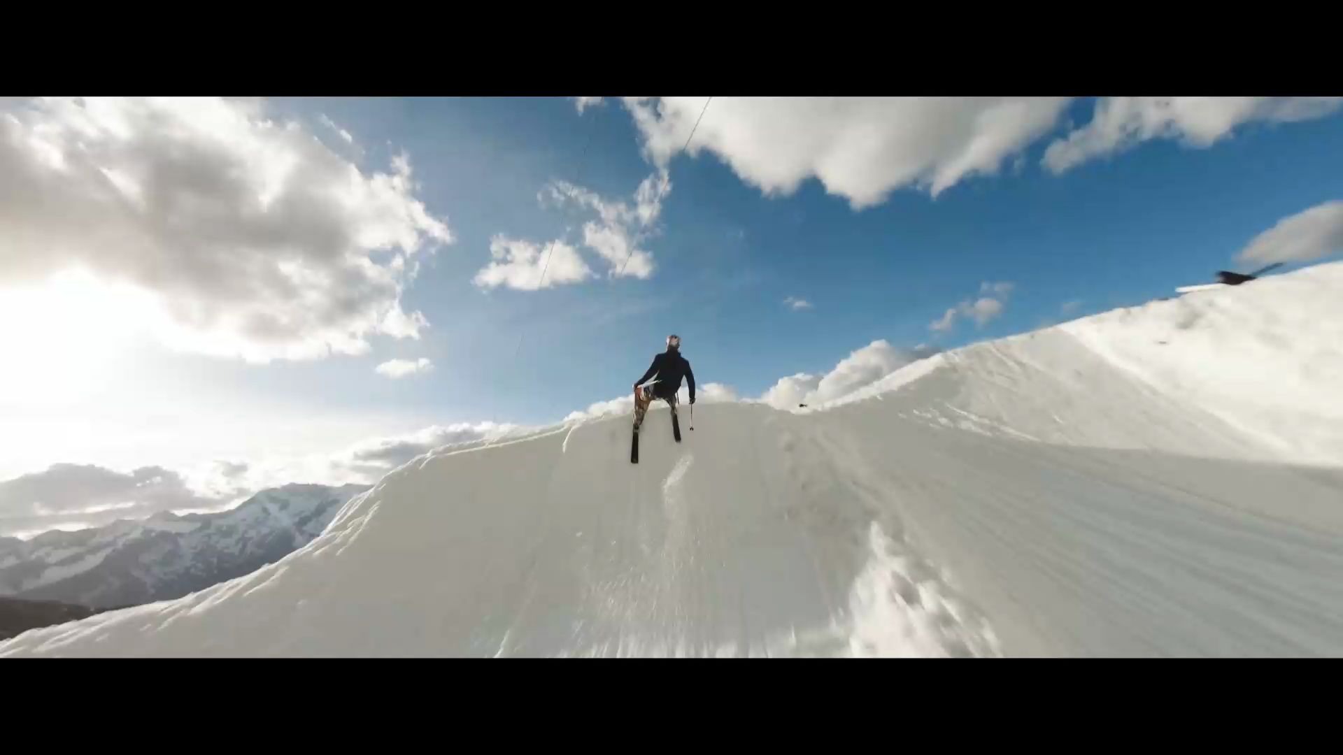 近距离感受一波雪花砸脸-fpv穿越机_哔哩哔哩_bilibili