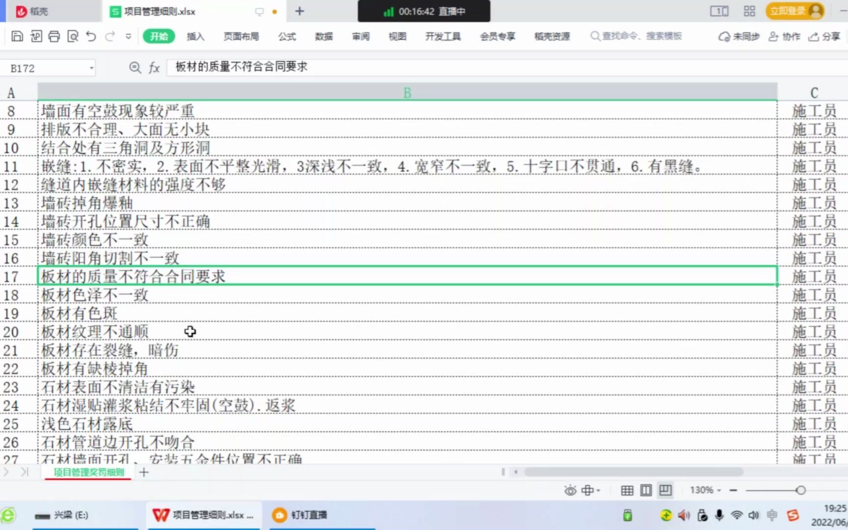 《工艺工序质量验收标准》18哔哩哔哩bilibili