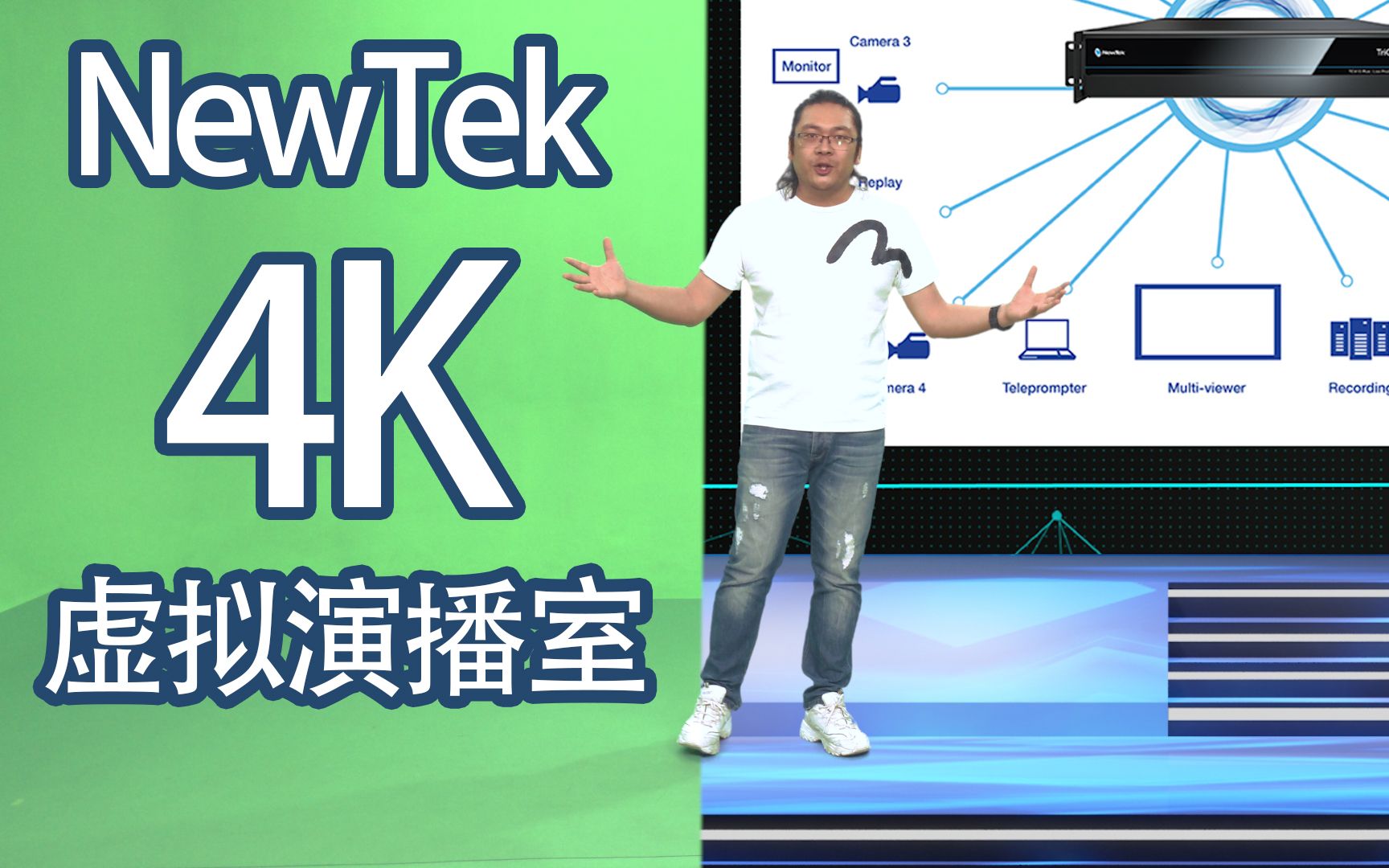 NewTek虚拟直播系统哔哩哔哩bilibili