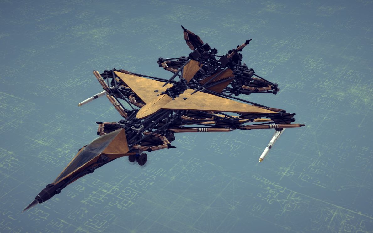 besiege某萌新的固定翼飞机发展历程,和封面一样