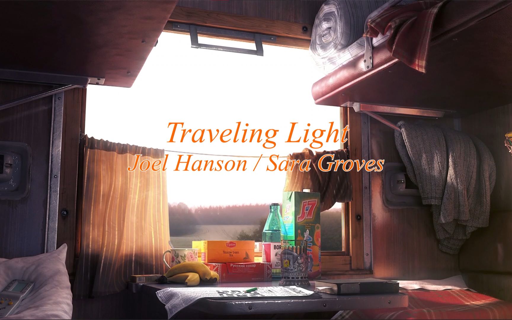 [图]【宝藏歌单分享】Joel Hanson/Sara Groves - Traveling Light（轻装前行）