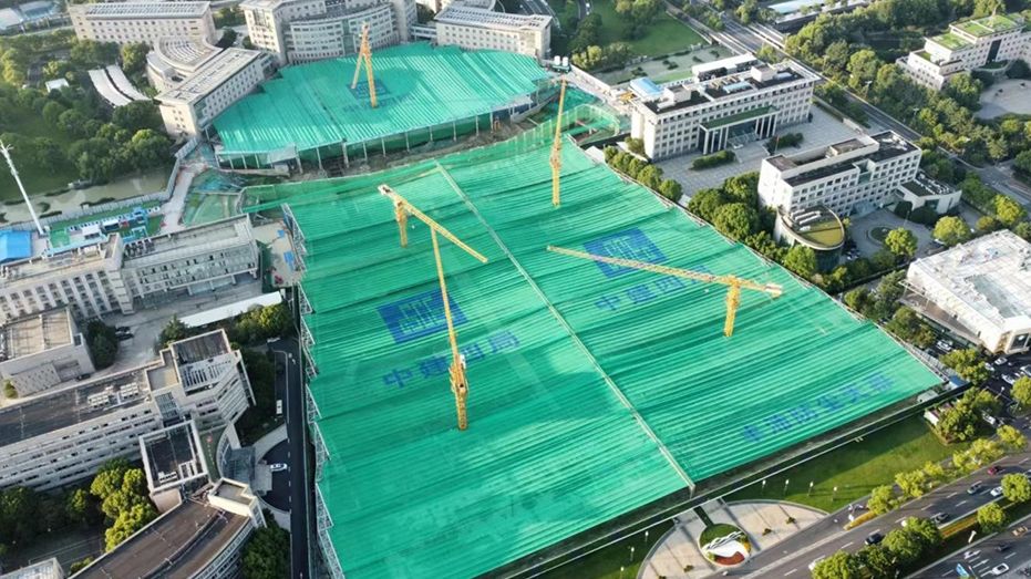 【防尘天幕】工地基坑遮雨天幕 绿色环保防尘网 天幕系统全国安装