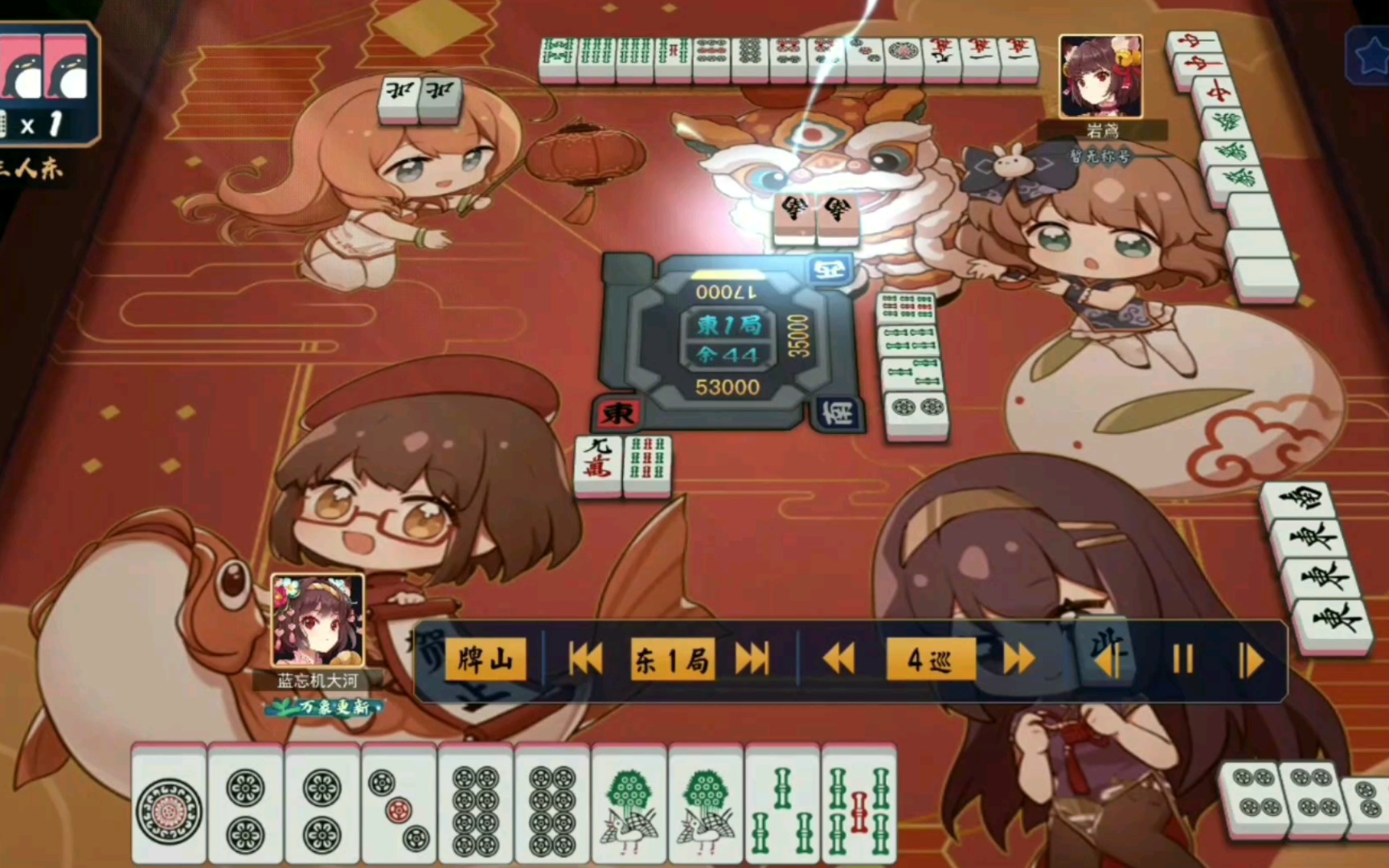 【雀魂】一场由红中引发的血案 包牌就算了 还.