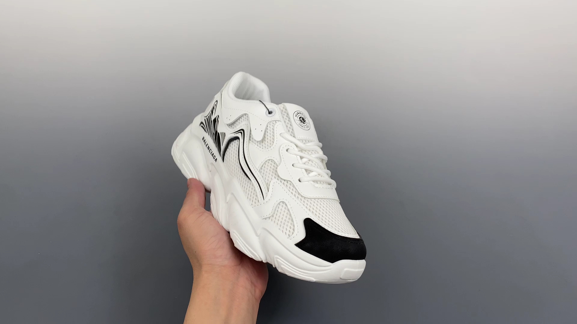 23ss巴黎世家balenciaga sneaker"rose pink/black"运动休闲鞋系列