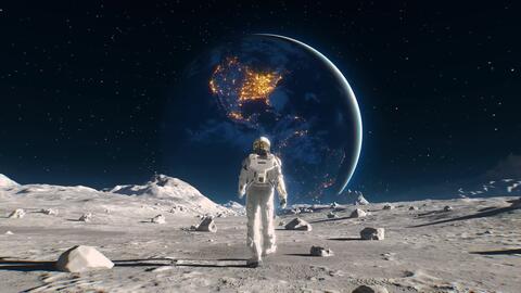 动态壁纸 3 月球漫步壁纸4k 哔哩哔哩