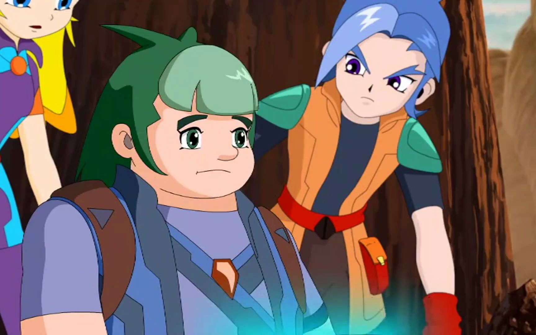 晶码战士:大家寻找古寺,怎料到处都是风沙,吉修发现不对劲_哔哩哔哩