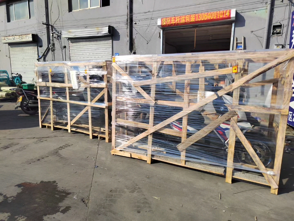 济南摩托车包装打木架发物流