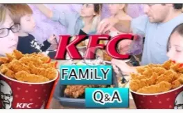 Download Video: 【MUKBANG Candoos】全家出动 KFC