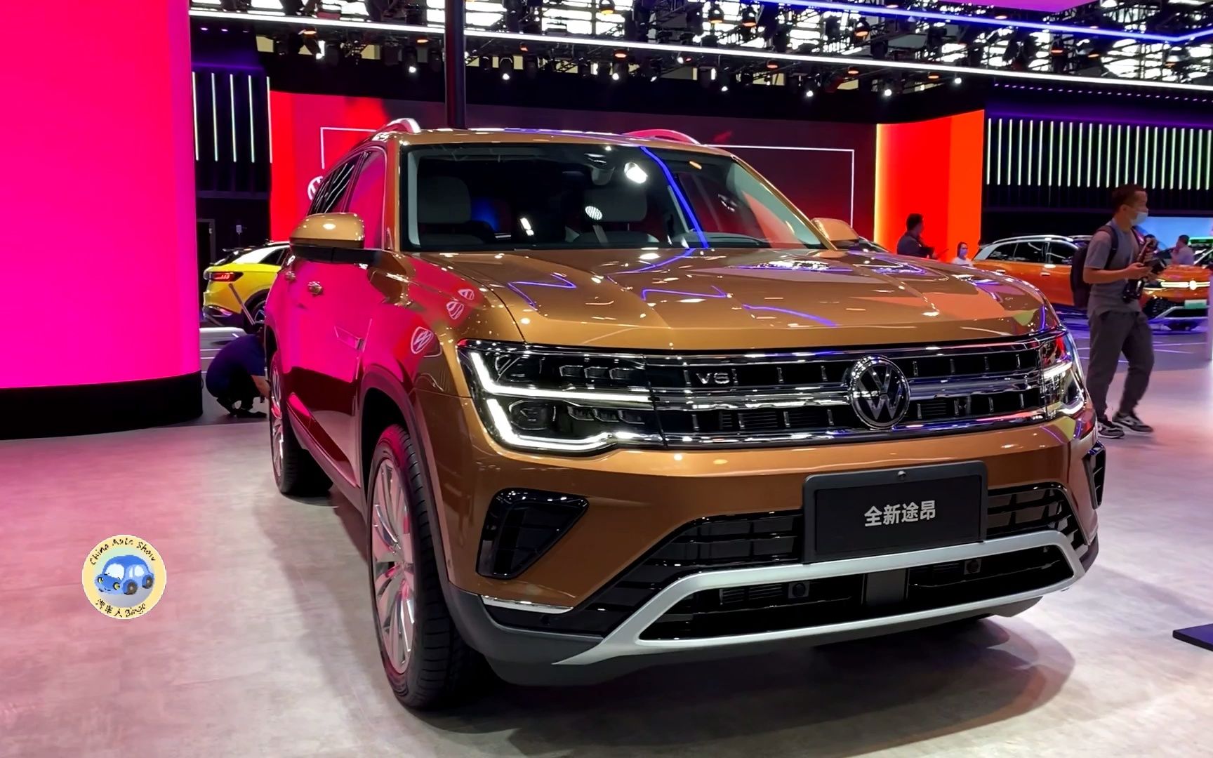 2021款大众途昂静态体验,了解外观内饰后,买不买汉兰达做个参考