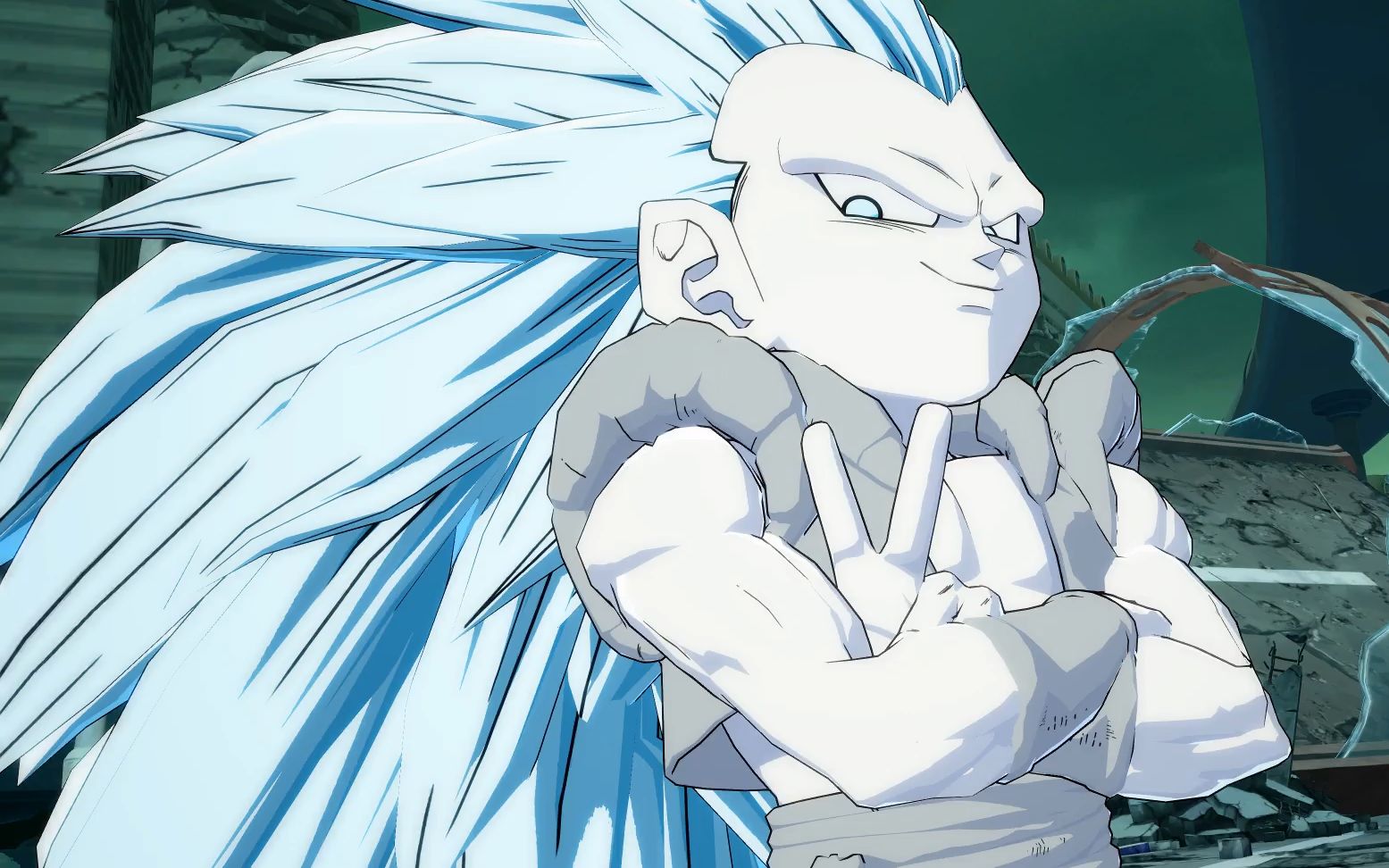 龙珠格斗zmod 小悟天克斯(幽灵3)vs孙悟饭(超蓝)_哔哩哔哩 (゜-゜)つ