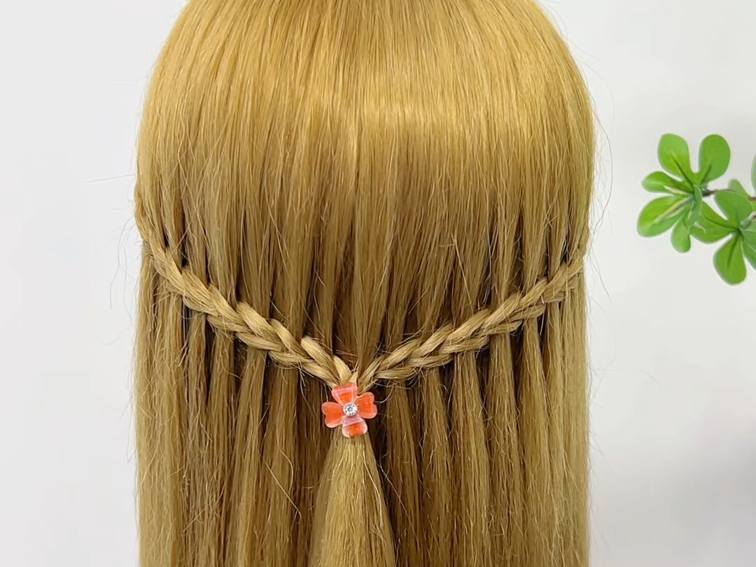 麦穗瀑布辫慢教程