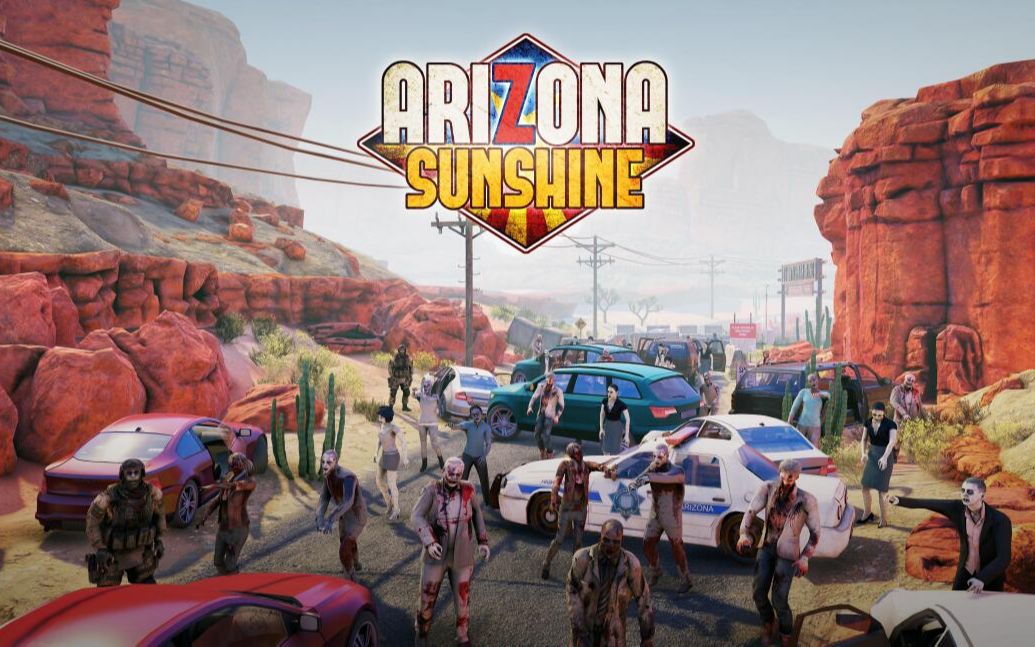 [vrman] arizona sunshine 亚利桑那阳光 丧尸围城 尸潮实况