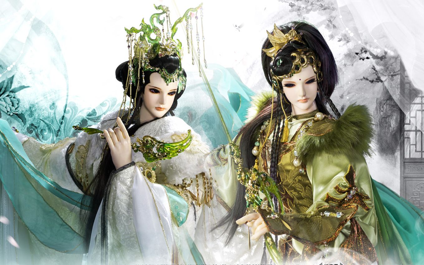 【霹雳布袋戏mv】菩萨蛮(红尘雪出场一周年纪念)