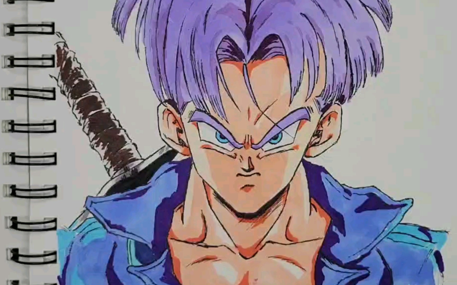 【手绘】七龙珠-特兰克斯