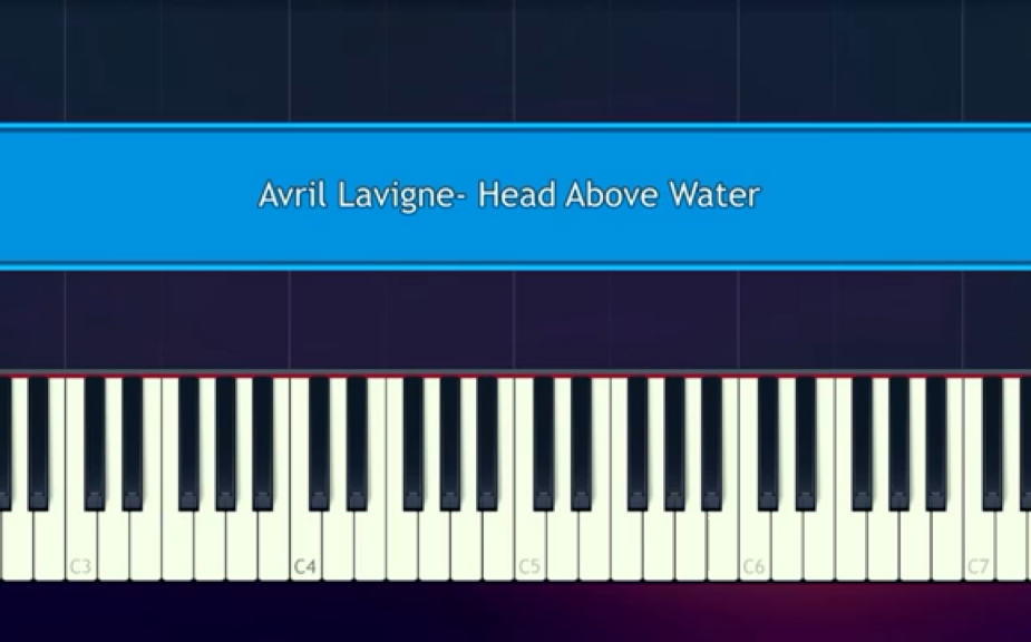 [图]【钢琴教程】Head Above Water