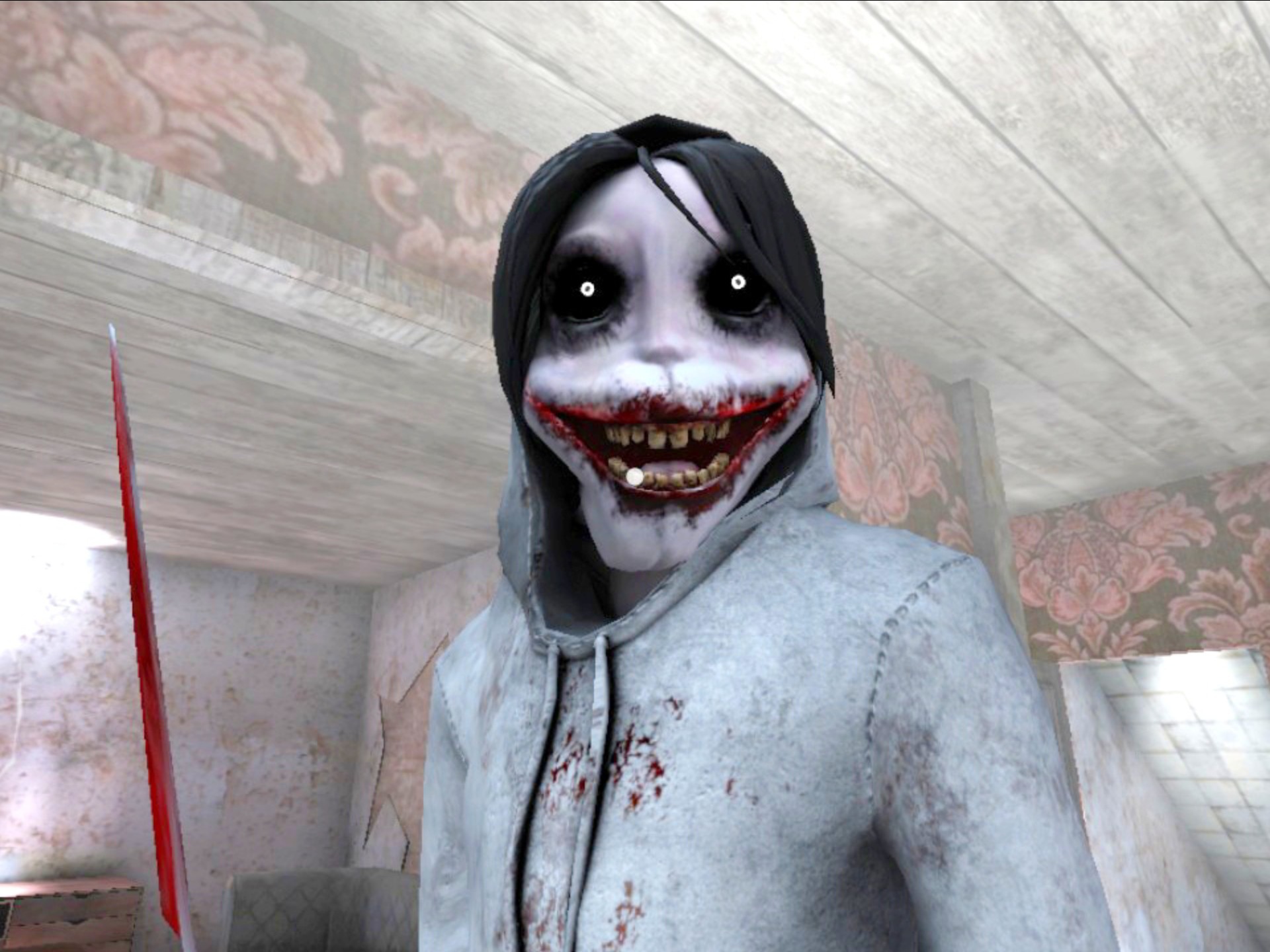 杀手杰夫1.4正常模式火烧杰夫结局一命通关攻略