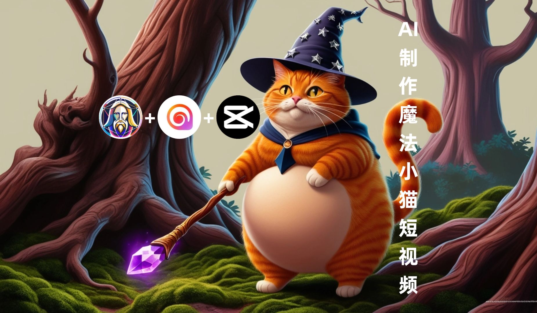 魔法小猫单篇视频播放达1200万!用AI制作爆款巫师猫短视频哔哩哔哩bilibili