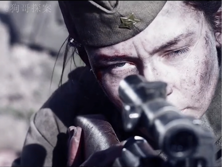 二战最强,女狙击手:美,准,狠!# 战争电影 (二)