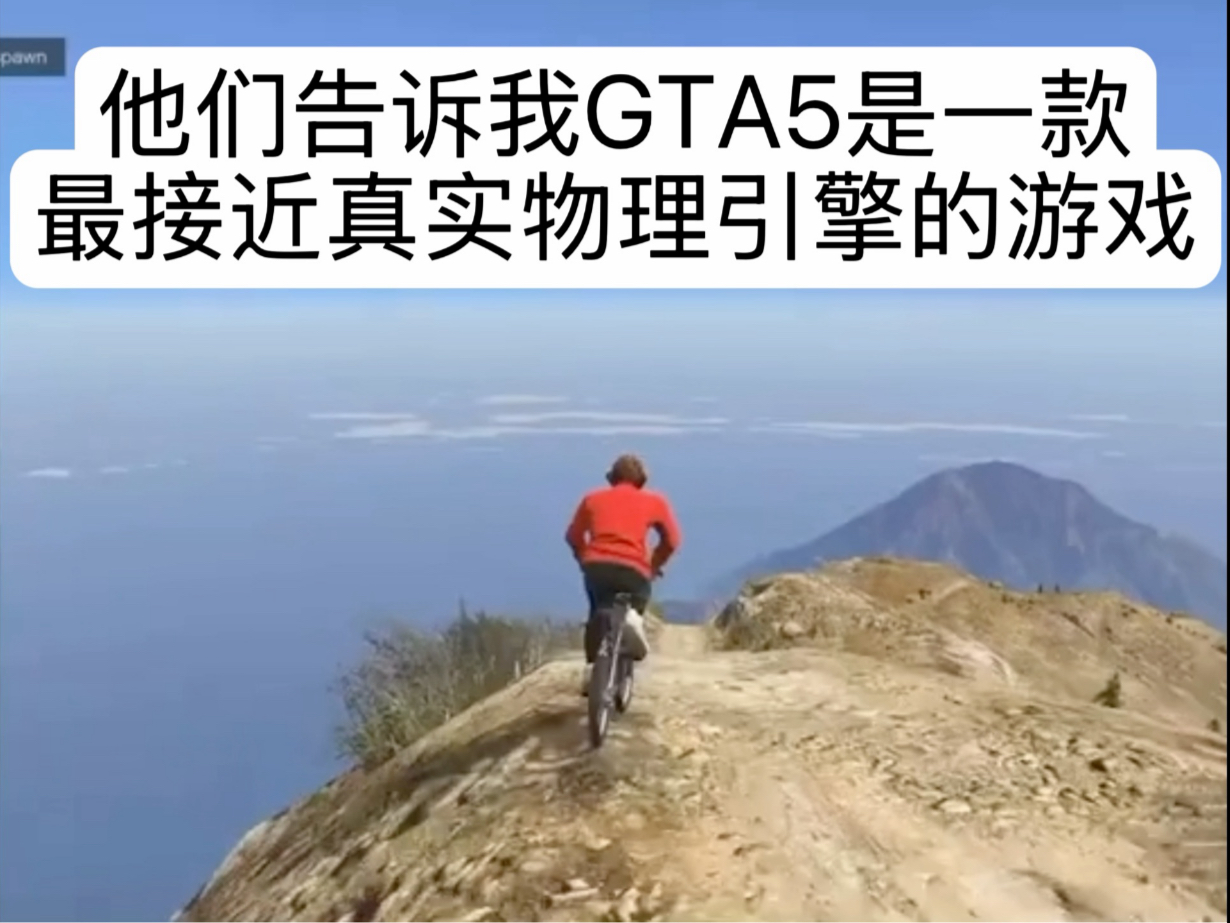 他们告诉我GTA5是一款最接近真实物理引擎的游戏