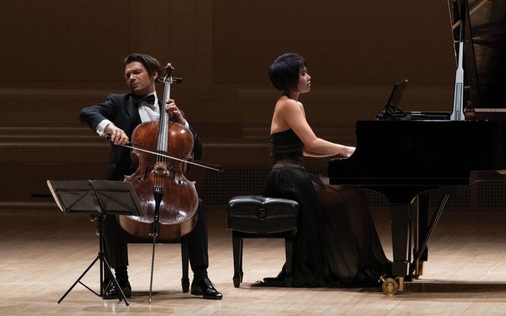 [图]大提琴 Gautier Capuçon (卡普松) & Yuja Wang (王羽佳) - 弗兰克 A大调小提琴奏鸣曲 Franck Violin Sonata