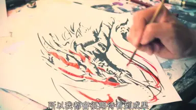 the last of us × 天野喜孝 デラックススクリーンプリント Yoshitaka Amano-哔哩哔哩_Bilibili