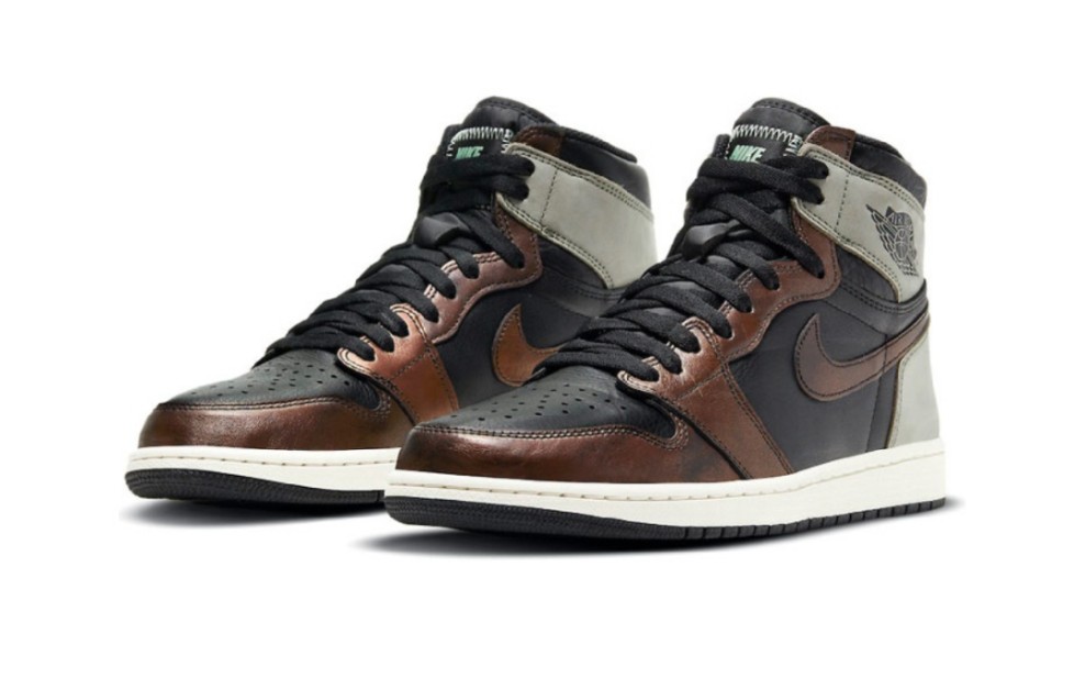 aj1古铜变色龙开箱分享