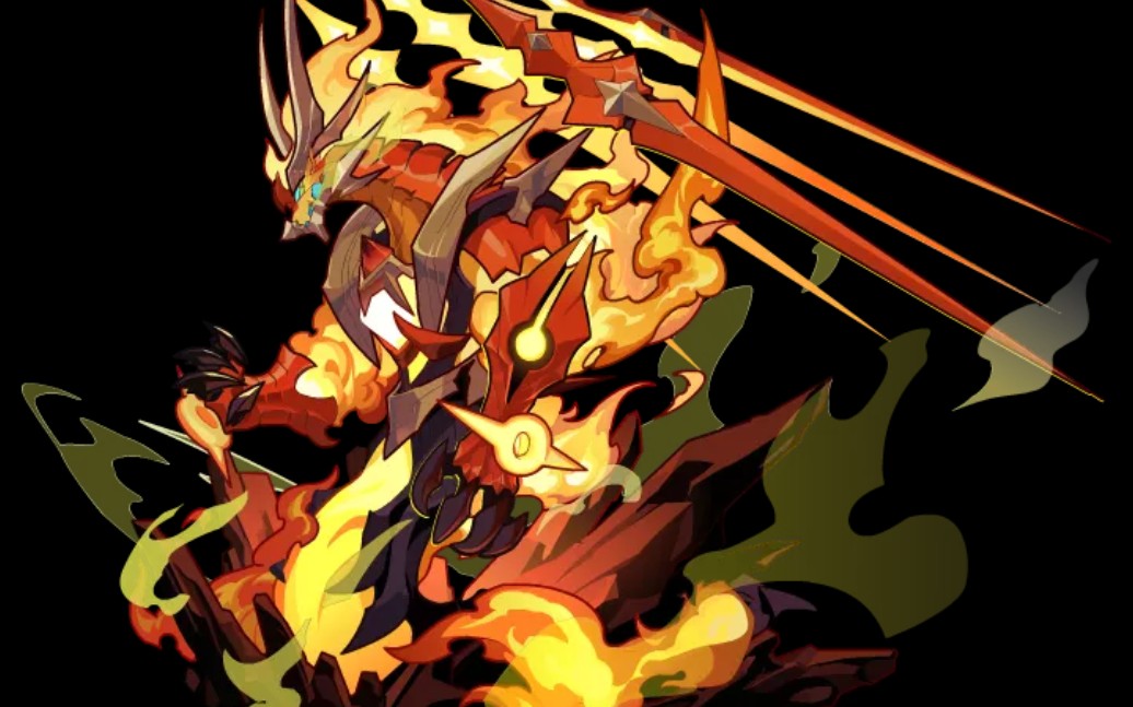 洛克王国火系精灵王四阶形象大公开