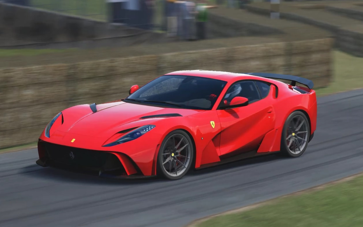 【#1040精品车辆】法拉利tr ferrari 812 nlargo