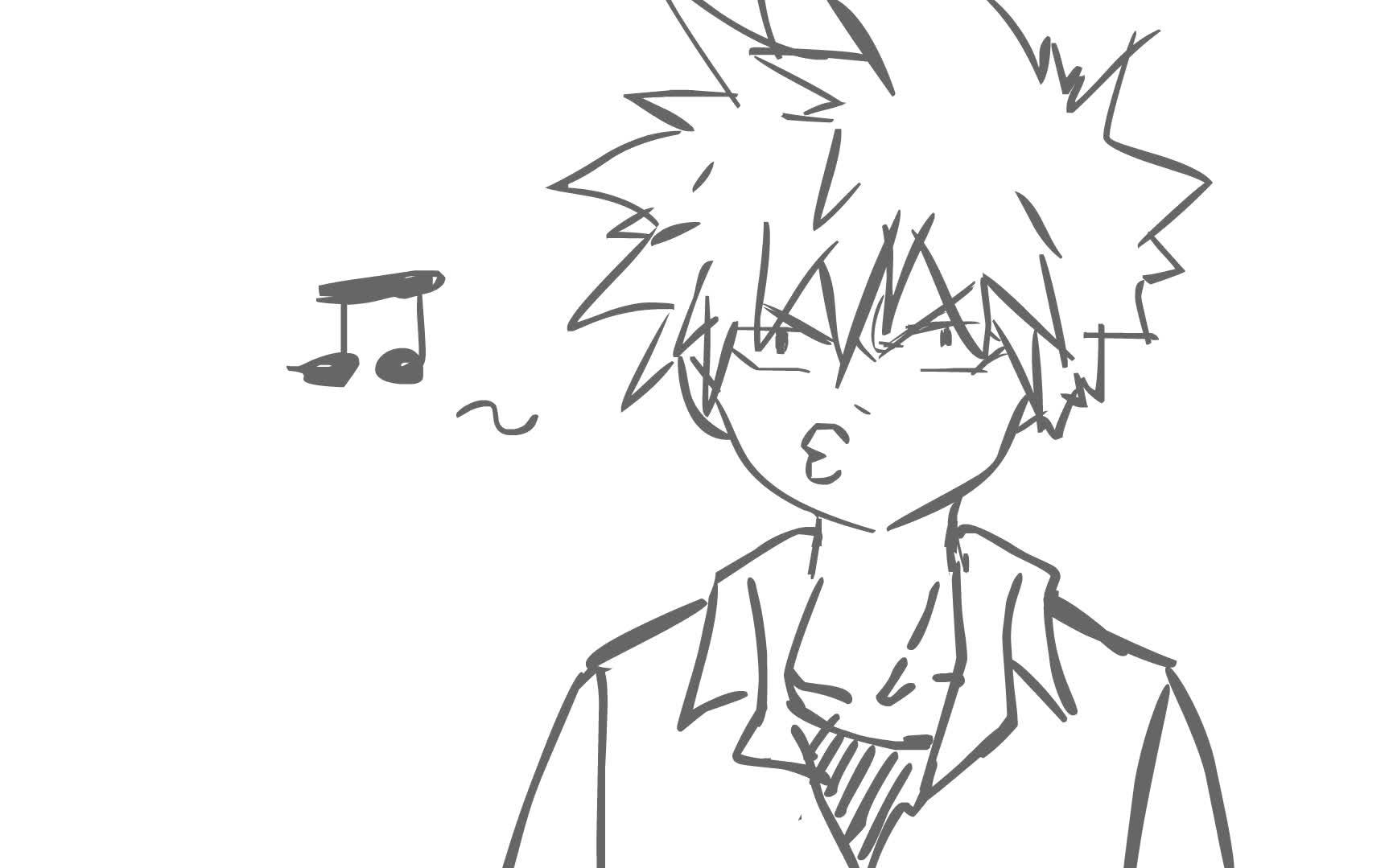 【手书】当爆豪迷上了giao哥并开始模仿