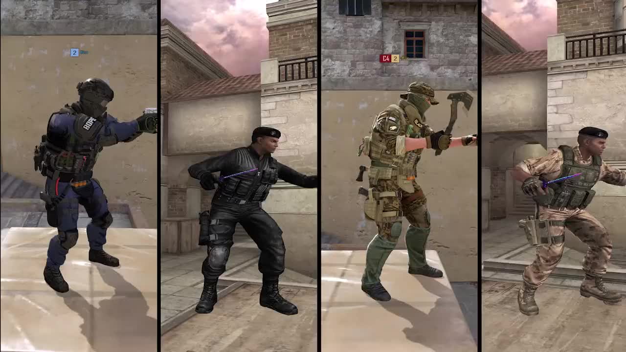 cf和cfhd"精英部队"模型对比,还有细节彩蛋? #cfhd #cf #穿越火线