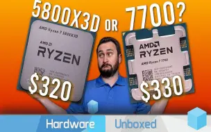 Tải video: 5800X3D和7700, 谁才是2023年AMD性价比最佳的CPU?【Hardware Unboxed】