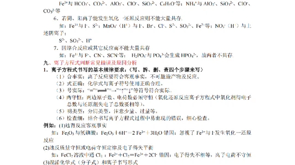 高中化学必备知识点归纳和总结哔哩哔哩bilibili