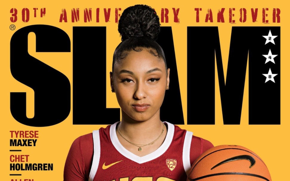 NCAA女篮:USC新人JuJu Watkins登上SLAM杂志封面哔哩哔哩bilibili