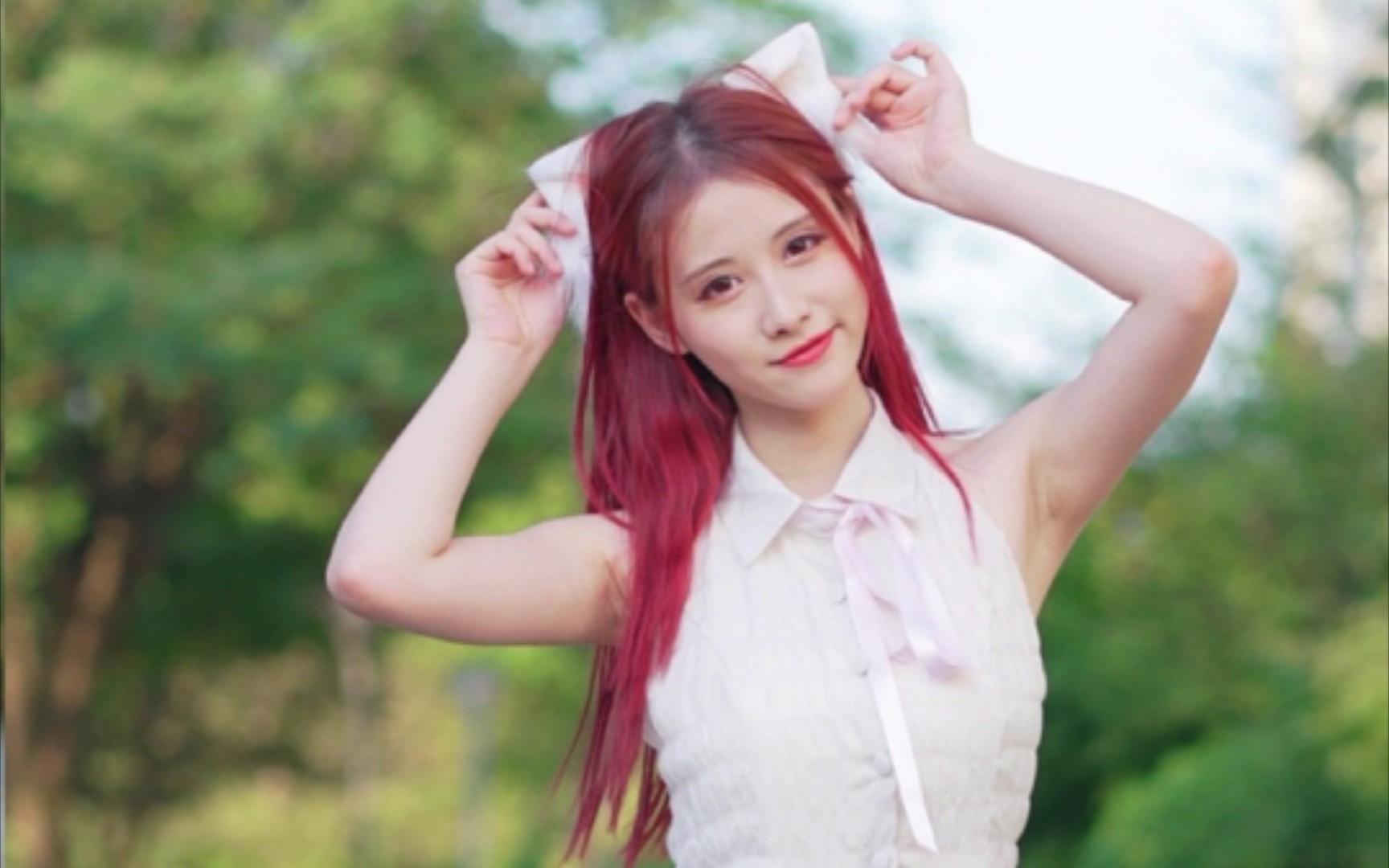 【小仙若】猫耳舞蹈混剪,学猫叫,竖屏.