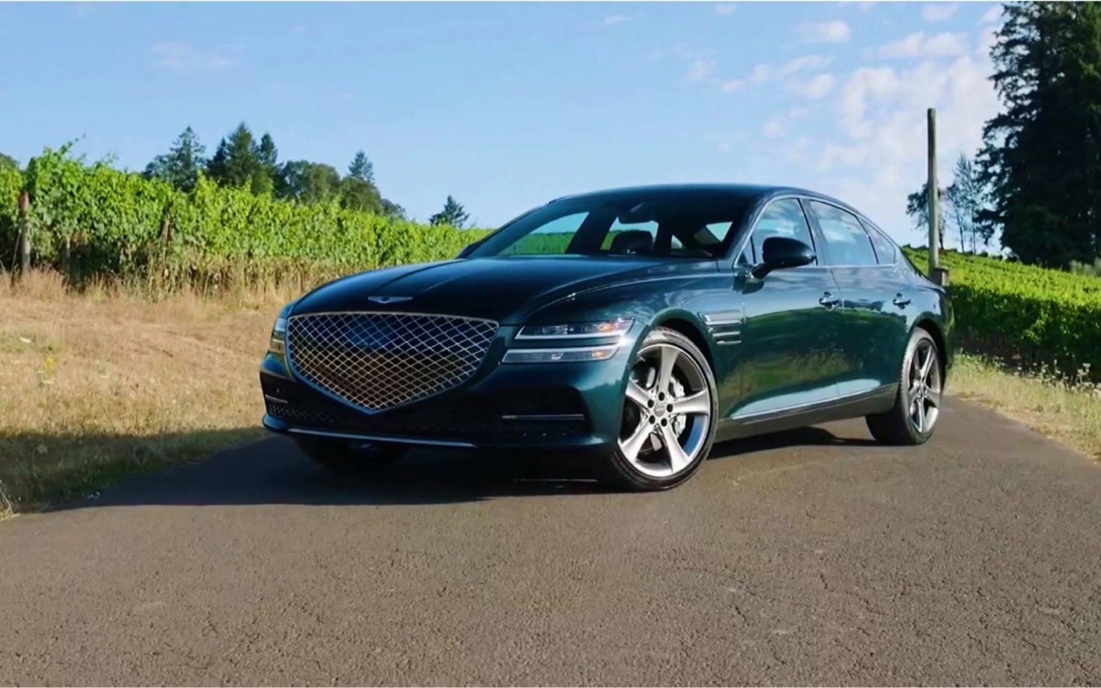 韩系捿尼赛思g80,宾利有点坐不住了.