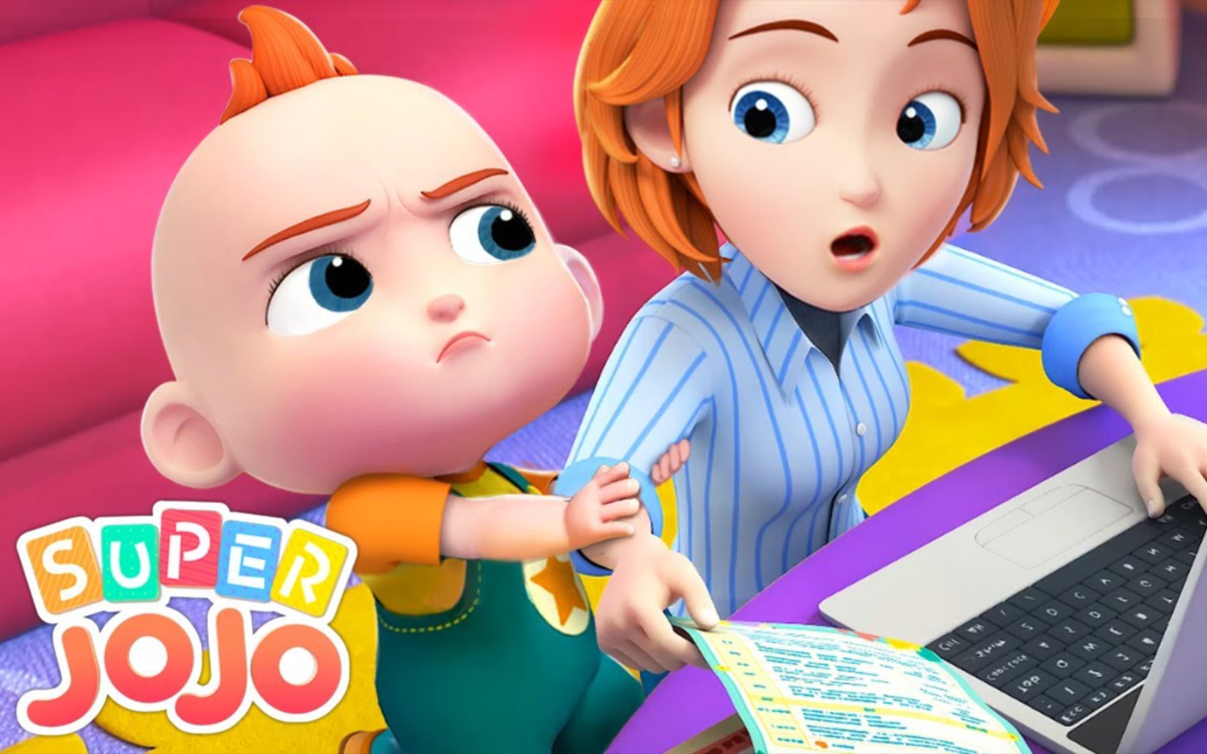 【super jojo童谣&儿歌】be patient, baby jojo