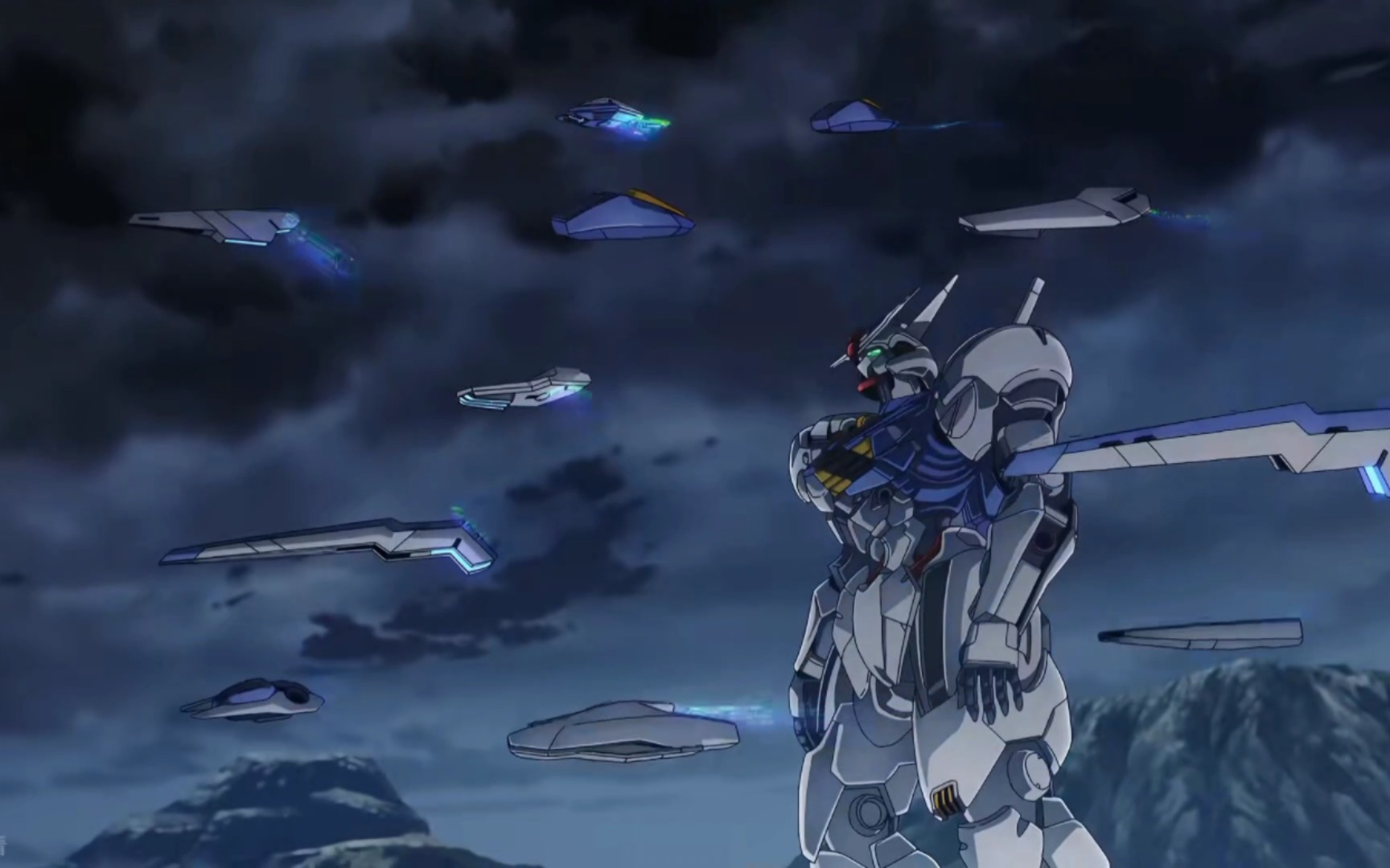 【高达武器改造】sd风灵高达一体盾改磁吸收纳浮游炮