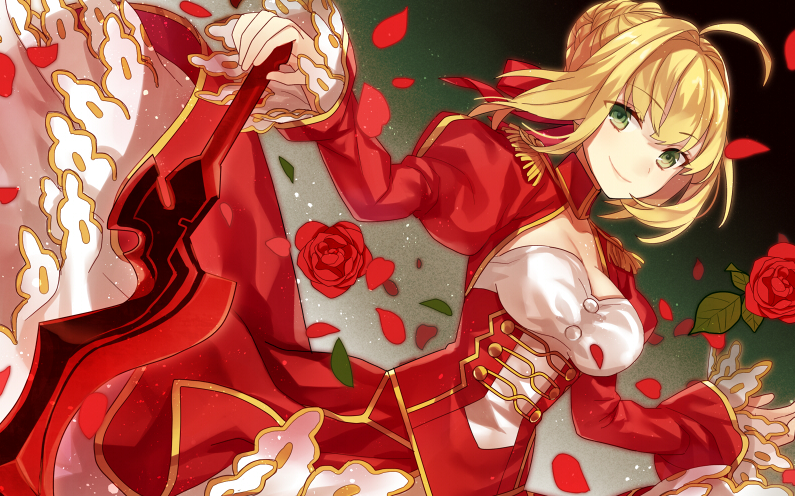 fate全系列尼禄宝具演出背景bgm循环招揽波澜万丈的黄金剧场